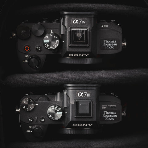 Customizable Camera Indicators for Sony FE & E