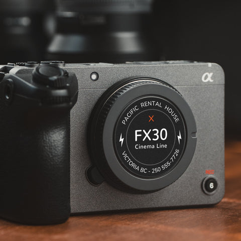 Customizable Camera Indicators for Sony FE & E