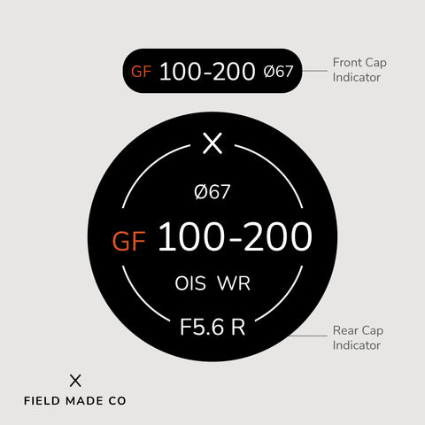 Lens Indicator for Fujifilm GFX