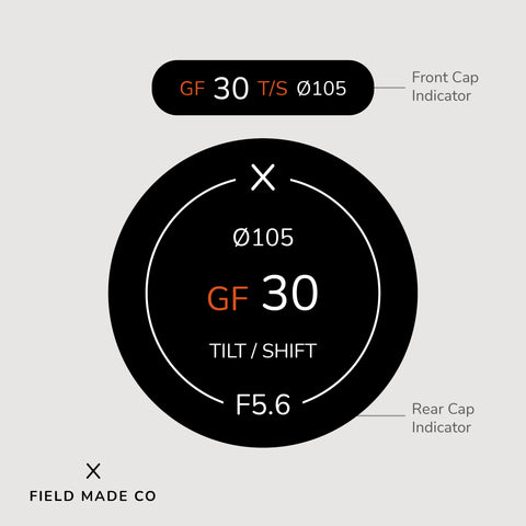 Lens Indicator for Fujifilm GFX