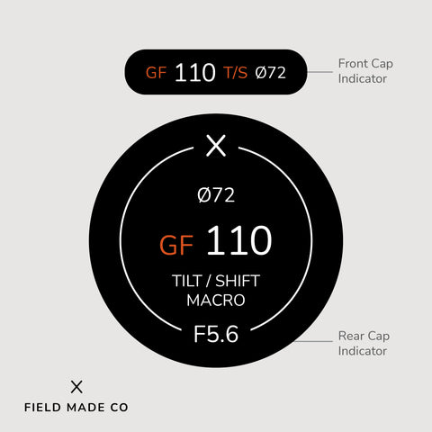 Lens Indicator for Fujifilm GFX