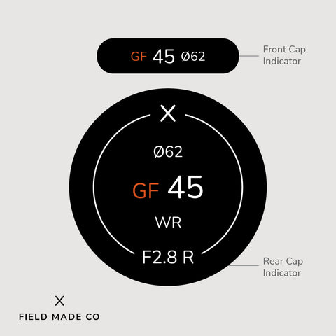 Lens Indicator for Fujifilm GFX