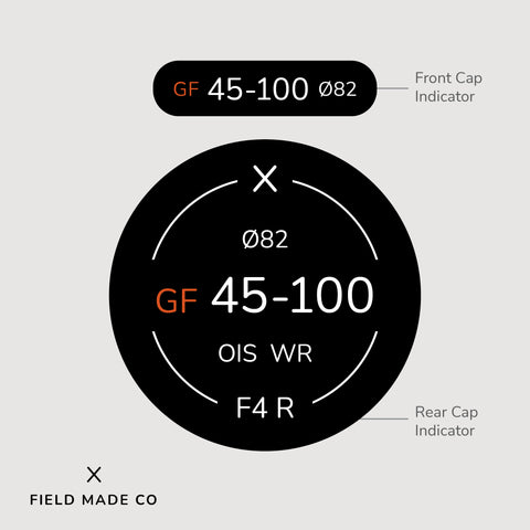 Lens Indicator for Fujifilm GFX