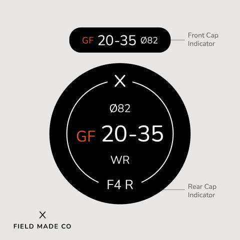 Lens Indicator for Fujifilm GFX
