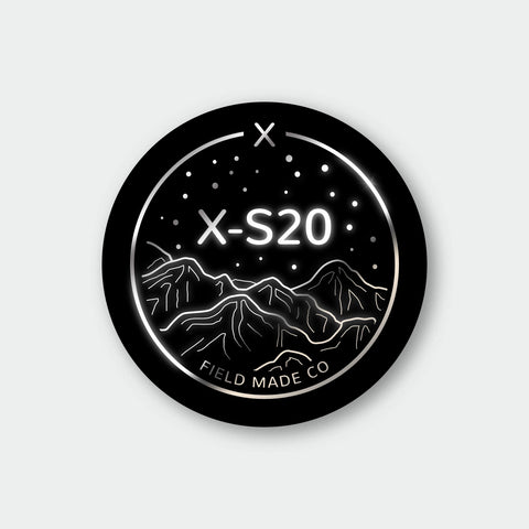 Camera Indicator for Fujifilm XF - Silver Foil