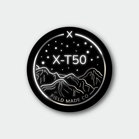 Camera Indicator for Fujifilm XF - Silver Foil