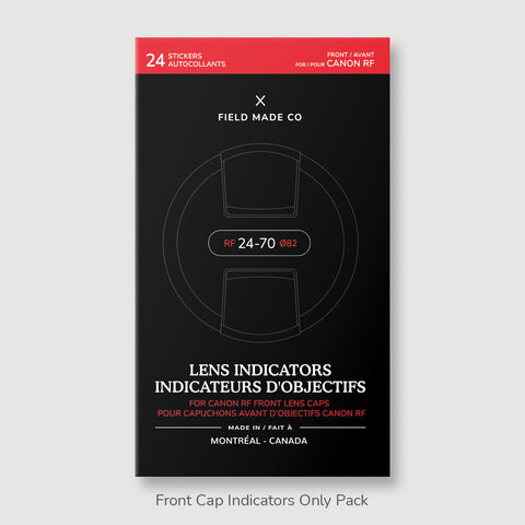 Lens Indicator Pack for Canon RF