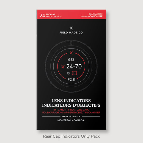 Lens Indicator Pack for Canon RF