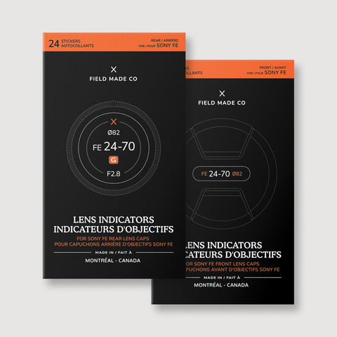 Lens Indicator Pack for Sony FE