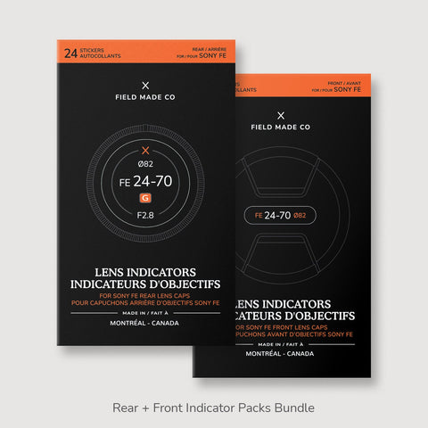 Lens Indicator Pack for Sony FE