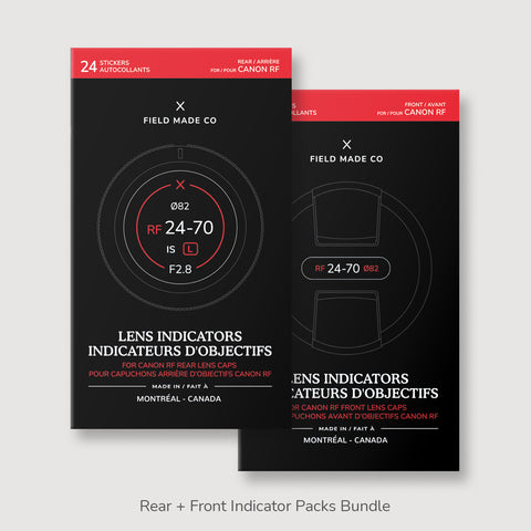 Lens Indicator Pack for Canon RF