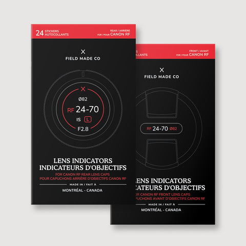 Lens Indicator Pack for Canon RF