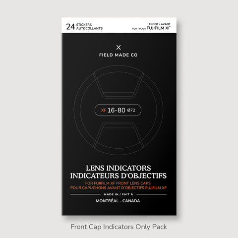 Lens Indicator Pack for Fujifilm XF