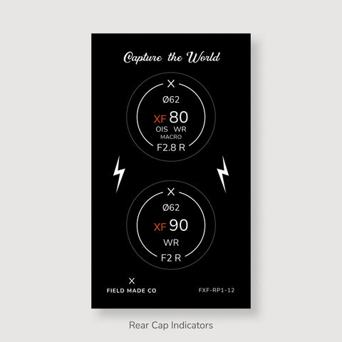 Lens Indicator Pack for Fujifilm XF