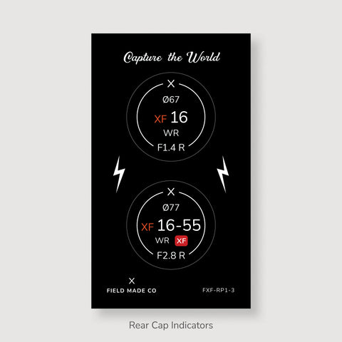 Lens Indicator Pack for Fujifilm XF