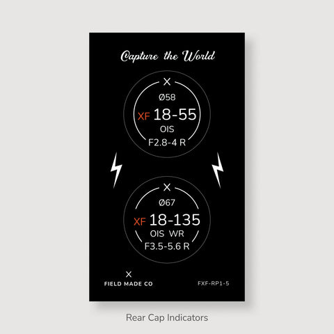Lens Indicator Pack for Fujifilm XF