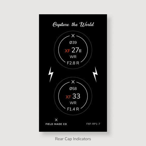 Lens Indicator Pack for Fujifilm XF