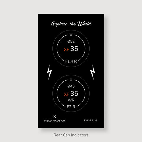 Lens Indicator Pack for Fujifilm XF