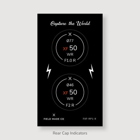 Lens Indicator Pack for Fujifilm XF