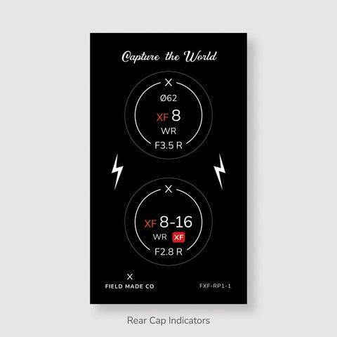 Lens Indicator Pack for Fujifilm XF