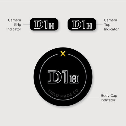 Camera Indicator for Nikon F - Gloss
