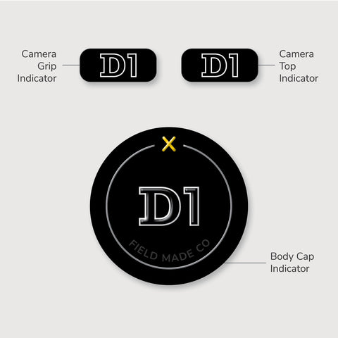 Camera Indicator for Nikon F - Gloss