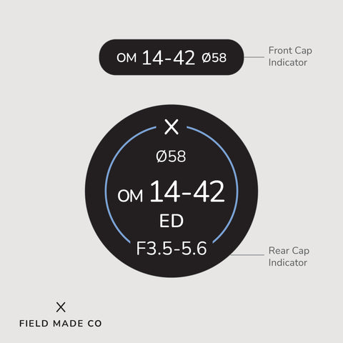 Lens Indicators for OM System