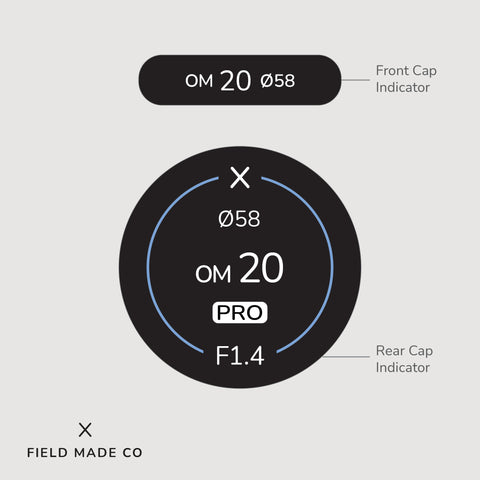 Lens Indicators for OM System