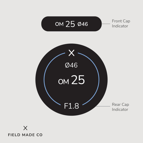 Lens Indicators for OM System