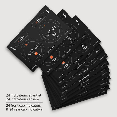 Lens Indicator Pack for Sony FE
