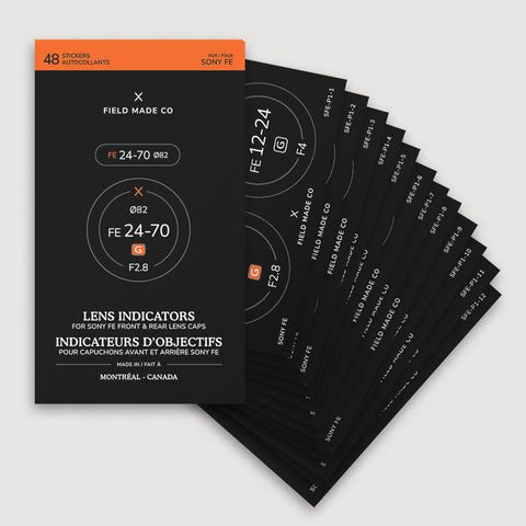 Lens Indicator Pack for Sony FE