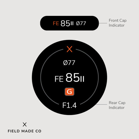 Lens Indicator for Sony FE