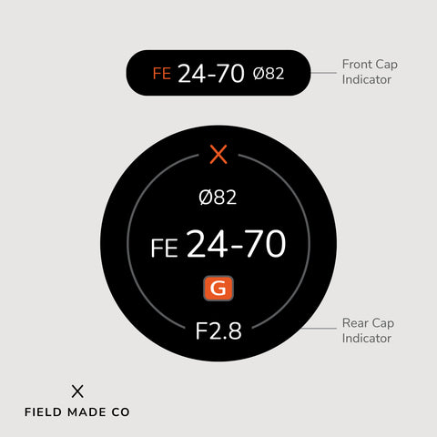 Lens Indicator for Sony FE