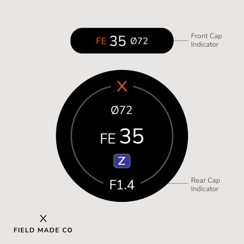 Lens Indicator for Sony FE