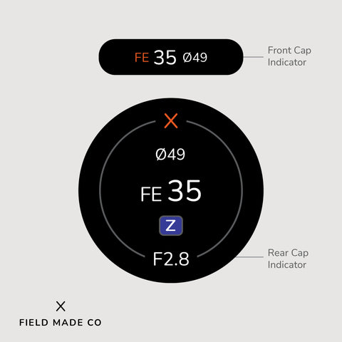 Lens Indicator for Sony FE