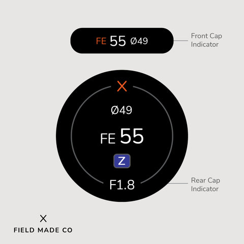 Lens Indicator for Sony FE