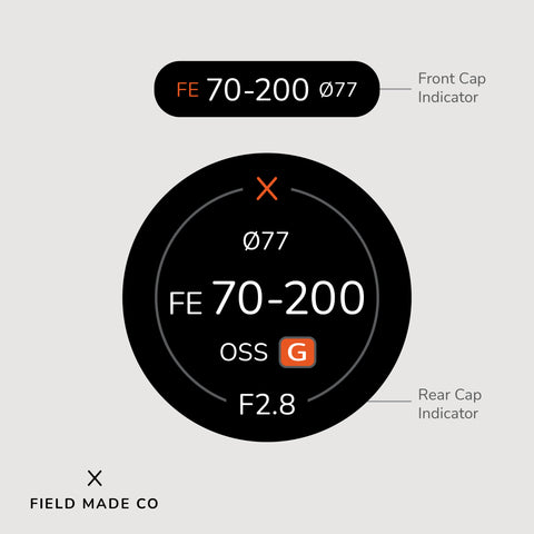 Lens Indicator for Sony FE