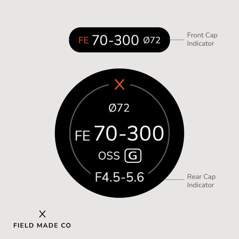 Lens Indicator for Sony FE