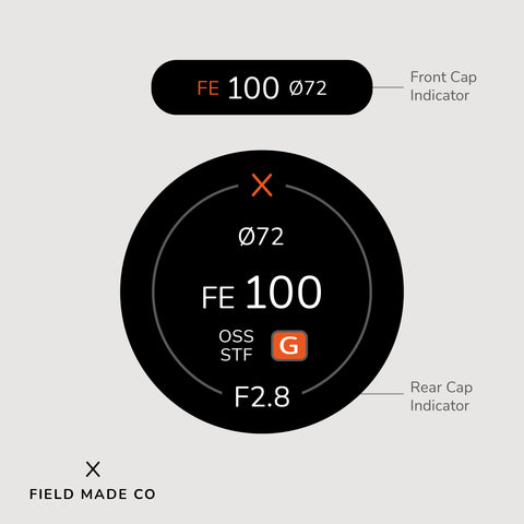 Lens Indicator for Sony FE