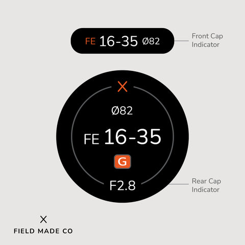 Lens Indicator for Sony FE