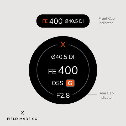 Lens Indicator for Sony FE