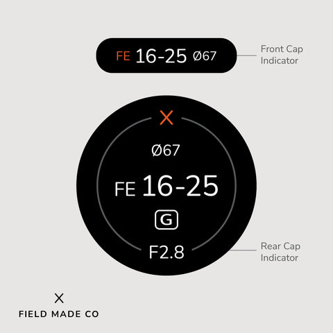 Lens Indicator for Sony FE