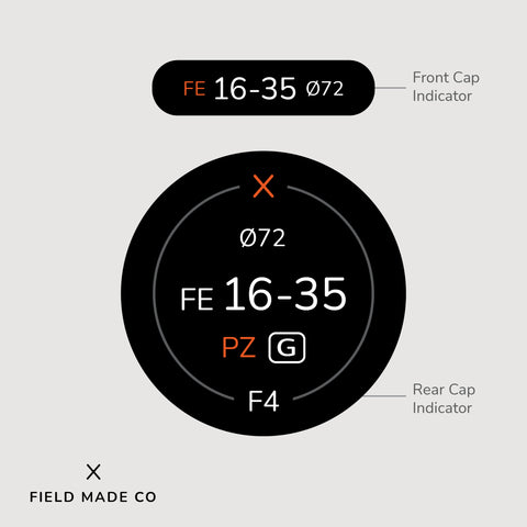 Lens Indicator for Sony FE