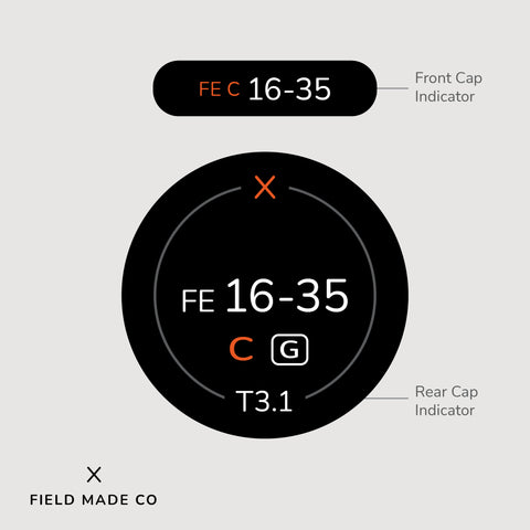 Lens Indicator for Sony FE