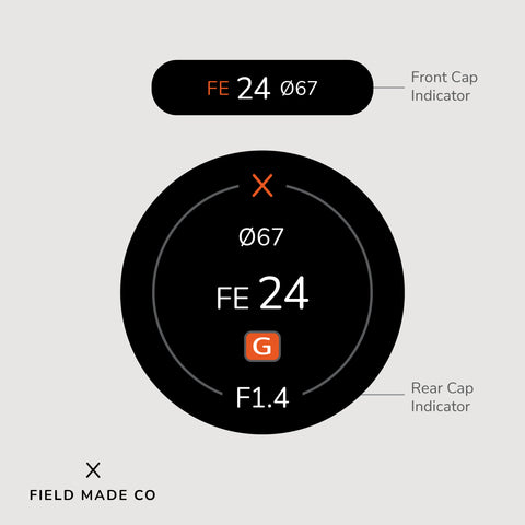 Lens Indicator for Sony FE