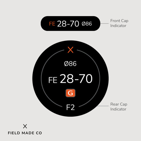 Lens Indicator for Sony FE