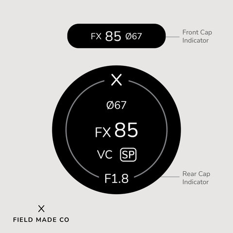 Lens Indicator for Tamron - Nikon F