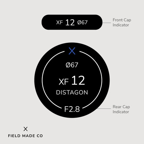 Lens Indicator for Zeiss Touit - Fujifilm XF
