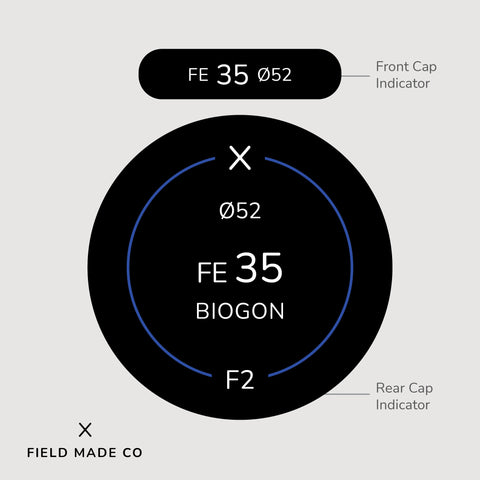 Lens Indicator for Zeiss Loxia - Sony FE