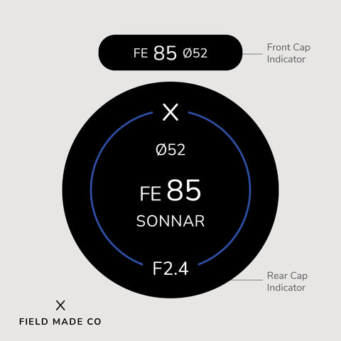 Lens Indicator for Zeiss Loxia - Sony FE